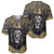 Personalized Black and Gold Lion Baseball Jersey King Africa - Wonder Print Shop