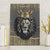 Personalized Black and Gold Lion Canvas Wall Art King Africa - Wonder Print Shop