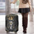 Personalized Black and Gold Lion Luggage Cover King Africa - Wonder Print Shop