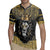 Personalized Black and Gold Lion Rugby Jersey King Africa - Wonder Print Shop