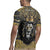 Personalized Black and Gold Lion Rugby Jersey King Africa - Wonder Print Shop