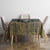 Personalized Black and Gold Lion Tablecloth King Africa - Wonder Print Shop
