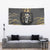 Personalized Black and Gold Lion Tapestry King Africa - Wonder Print Shop