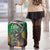 Brazil Hoodie Luggage Cover Brazil Reaper Skull Fire - Wonder Print Shop