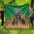 Brazil Hoodie Quilt Brazil Reaper Skull Fire - Wonder Print Shop