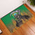 Brazil Hoodie Rubber Doormat Brazil Reaper Skull Fire - Wonder Print Shop