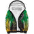 Brazil Hoodie Sherpa Hoodie Brazil Reaper Skull Fire - Wonder Print Shop