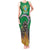Brazil Hoodie Tank Maxi Dress Brazil Reaper Skull Fire - Wonder Print Shop