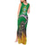 Brazil Hoodie Tank Maxi Dress Brazil Reaper Skull Fire - Wonder Print Shop