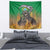 Brazil Hoodie Tapestry Brazil Reaper Skull Fire - Wonder Print Shop