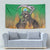 Brazil Hoodie Tapestry Brazil Reaper Skull Fire - Wonder Print Shop