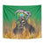 Brazil Hoodie Tapestry Brazil Reaper Skull Fire - Wonder Print Shop