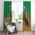 Brazil Hoodie Window Curtain Brazil Reaper Skull Fire - Wonder Print Shop