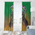 Brazil Hoodie Window Curtain Brazil Reaper Skull Fire - Wonder Print Shop
