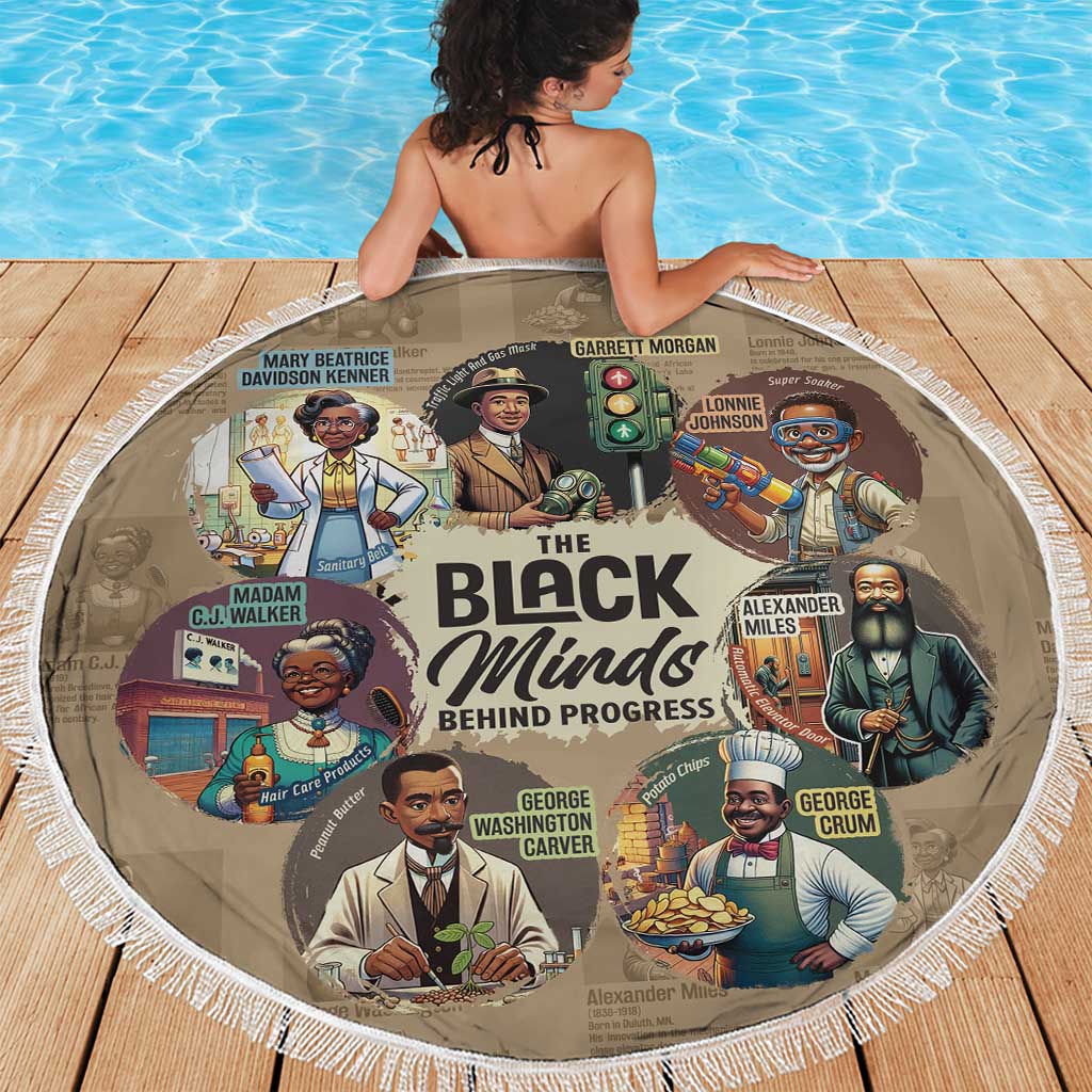 The Black Minds Behind Progress Beach Blanket Africa Black Invention - Wonder Print Shop
