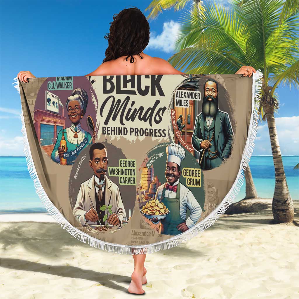 The Black Minds Behind Progress Beach Blanket Africa Black Invention - Wonder Print Shop