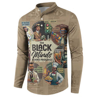 The Black Minds Behind Progress Button Sweatshirt Africa Black Invention - Wonder Print Shop