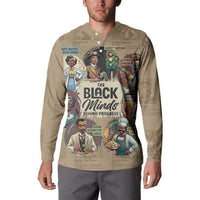 The Black Minds Behind Progress Button Sweatshirt Africa Black Invention - Wonder Print Shop