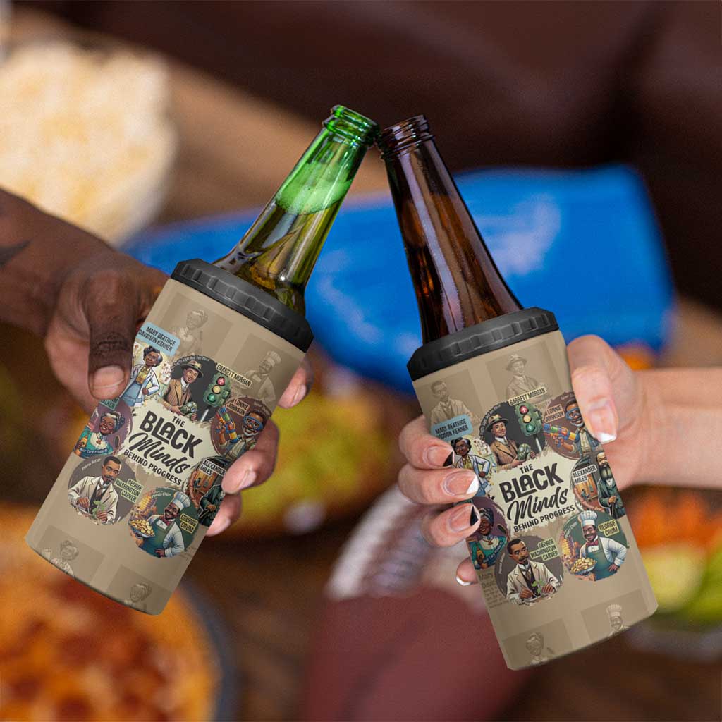 The Black Minds Behind Progress 4 in 1 Can Cooler Tumbler Africa Black Invention - Wonder Print Shop
