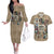 The Black Minds Behind Progress Couples Matching Off The Shoulder Long Sleeve Dress and Hawaiian Shirt Africa Black Invention - Wonder Print Shop