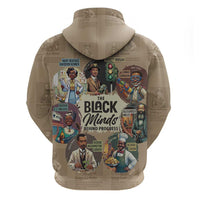 The Black Minds Behind Progress Hoodie Africa Black Invention - Wonder Print Shop