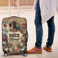 The Black Minds Behind Progress Luggage Cover Africa Black Invention - Wonder Print Shop