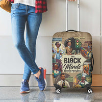 The Black Minds Behind Progress Luggage Cover Africa Black Invention - Wonder Print Shop