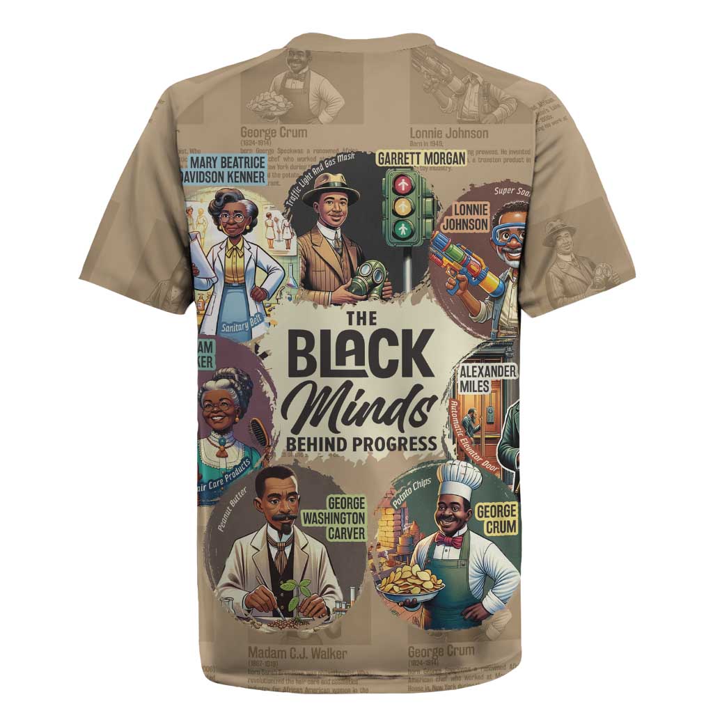 The Black Minds Behind Progress Rugby Jersey Africa Black Invention - Wonder Print Shop