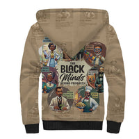 The Black Minds Behind Progress Sherpa Hoodie Africa Black Invention - Wonder Print Shop