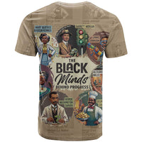 The Black Minds Behind Progress T Shirt Africa Black Invention - Wonder Print Shop