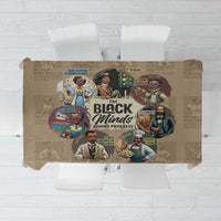 The Black Minds Behind Progress Tablecloth Africa Black Invention - Wonder Print Shop
