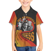No Struggle No Progress Family Matching Off The Shoulder Long Sleeve Dress and Hawaiian Shirt Civil Rights Leaders - Wonder Print Shop