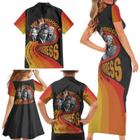 No Struggle No Progress Family Matching Short Sleeve Bodycon Dress and Hawaiian Shirt Civil Rights Leaders - Wonder Print Shop