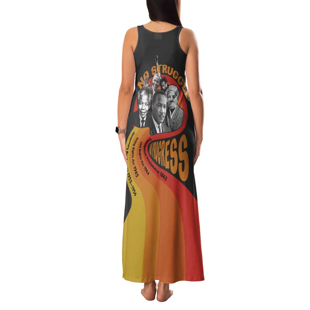 No Struggle No Progress Family Matching Tank Maxi Dress and Hawaiian Shirt Civil Rights Leaders - Wonder Print Shop