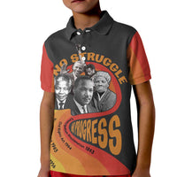 No Struggle No Progress Kid Polo Shirt Civil Rights Leaders - Wonder Print Shop