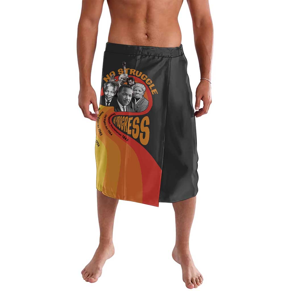 No Struggle No Progress Lavalava Civil Rights Leaders - Wonder Print Shop