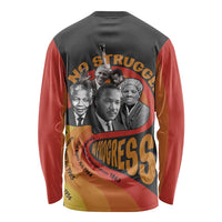 No Struggle No Progress Long Sleeve Shirt Civil Rights Leaders - Wonder Print Shop