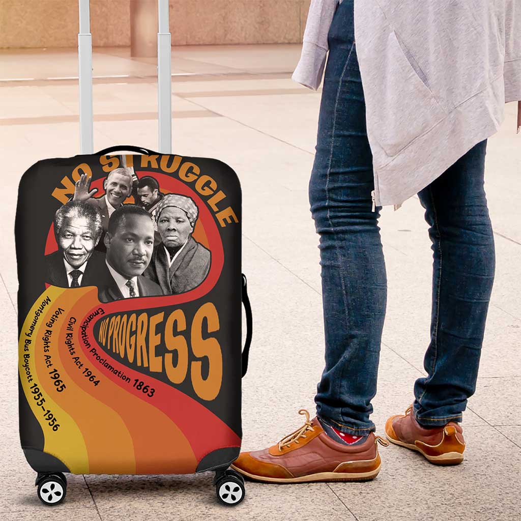 No Struggle No Progress Luggage Cover Civil Rights Leaders - Wonder Print Shop
