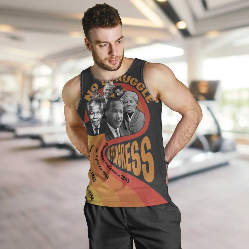 No Struggle No Progress Men Tank Top Civil Rights Leaders - Wonder Print Shop