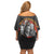 No Struggle No Progress Off Shoulder Short Dress Civil Rights Leaders - Wonder Print Shop