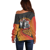 No Struggle No Progress Off Shoulder Sweater Civil Rights Leaders - Wonder Print Shop