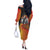 No Struggle No Progress Off The Shoulder Long Sleeve Dress Civil Rights Leaders - Wonder Print Shop