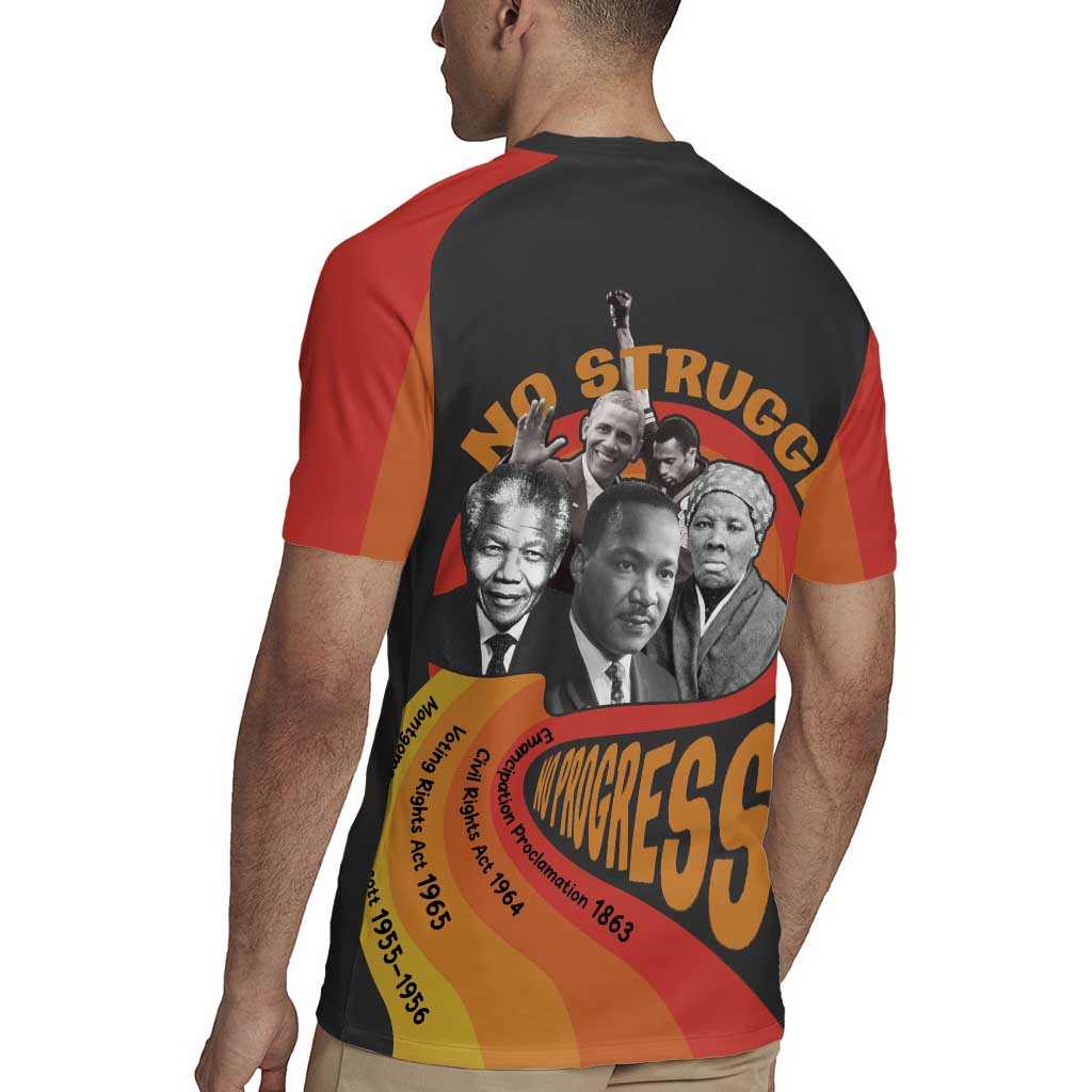 No Struggle No Progress Rugby Jersey Civil Rights Leaders - Wonder Print Shop