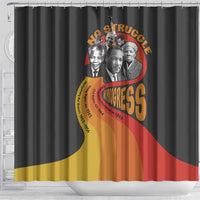 No Struggle No Progress Shower Curtain Civil Rights Leaders