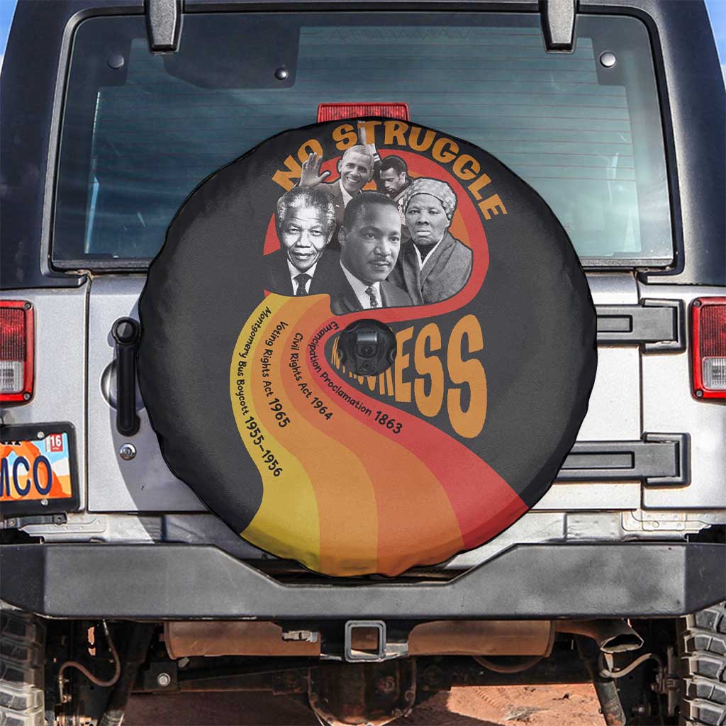 No Struggle No Progress Spare Tire Cover Civil Rights Leaders - Wonder Print Shop