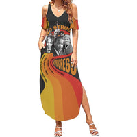 No Struggle No Progress Summer Maxi Dress Civil Rights Leaders - Wonder Print Shop