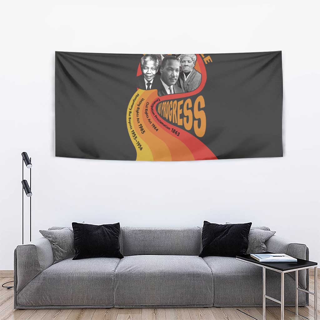 No Struggle No Progress Tapestry Civil Rights Leaders - Wonder Print Shop