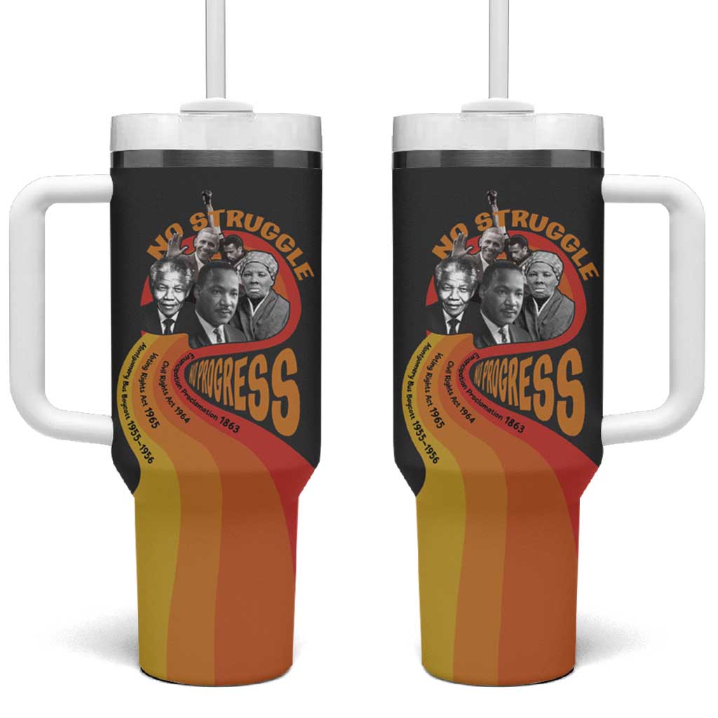 No Struggle No Progress Tumbler With Handle Civil Rights Leaders - Wonder Print Shop