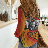No Struggle No Progress Women Casual Shirt Civil Rights Leaders - Wonder Print Shop