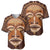 African Mask Printed Mudcloth Baseball Jersey - Wonder Print Shop